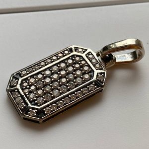 David Yurman STREAMLINE PAVE AMULET WITH DIAMONDS